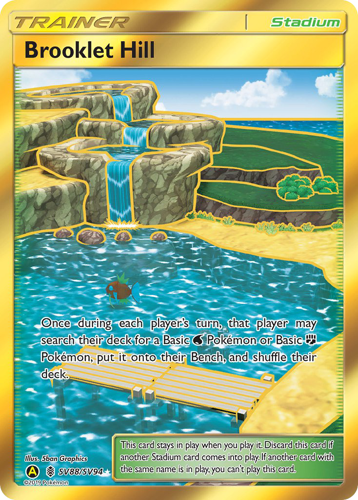 Brooklet Hill (SV88/SV94) [Sol y Luna: Destinos Ocultos - Bóveda Brillante] 
