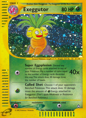 Exeggutor (H10/H32) [Acuápolis] 