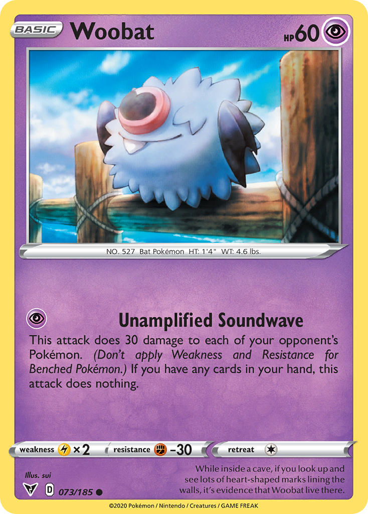 Woobat (073/185) [Espada y escudo: voltaje vivo] 
