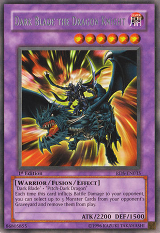 Dark Blade el Caballero Dragón [RDS-EN035] Raro 