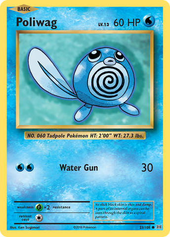 Poliwag (23/108) [XY: Evoluciones] 
