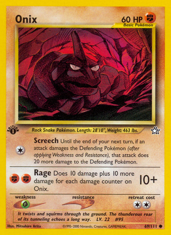 Onix (69/111) [Neo Génesis 1.ª edición] 