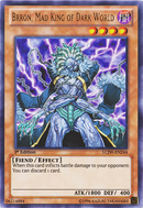 Brron, rey loco del mundo oscuro [LCJW-EN244] Ultra raro 