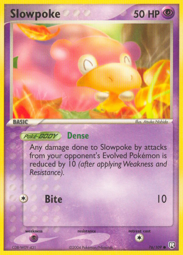 Slowpoke (76/109) [EX: El regreso del Equipo Rocket] 