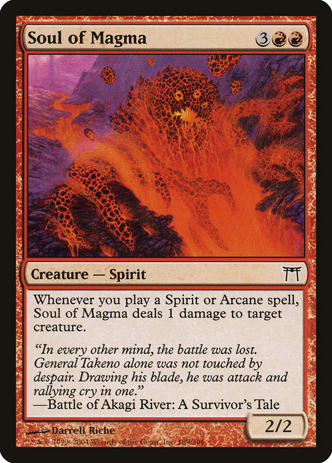 Alma de Magma [Campeones de Kamigawa] 