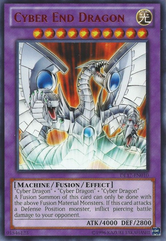 Dragón Cyber ​​End (Rojo) [DL17-EN010] Raro 