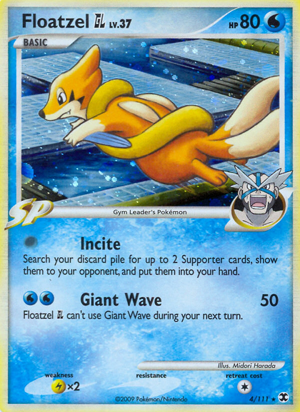Floatzel GL (4/111) [Platino: Rivales en ascenso] 