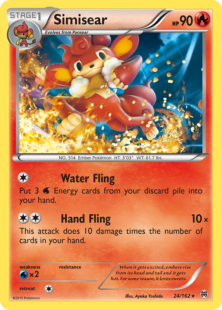 Simisear (24/162) [XY: AVANCE] 