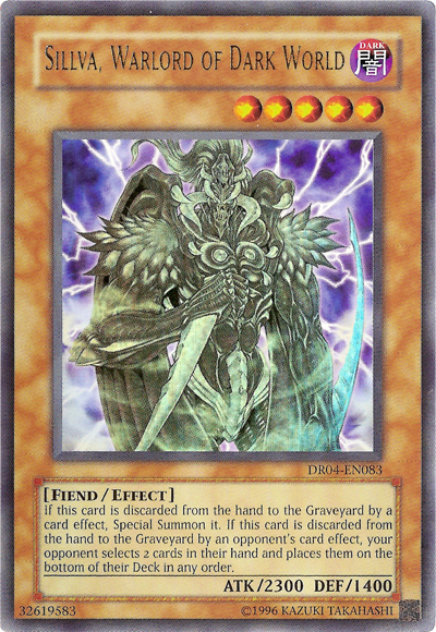Sillva, señor de la guerra del mundo oscuro [DR04-EN083] Ultra raro 