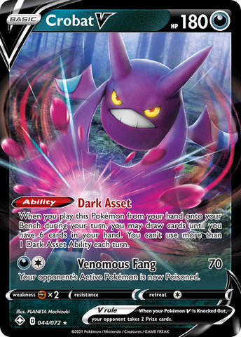 Crobat V (044/072) [Espada y escudo: Destinos brillantes] 