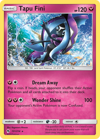 Tapu Fini (151/214) [Sol y Luna: Trueno perdido] 