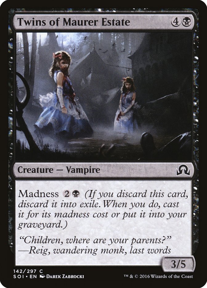Los gemelos de Maurer Estate [Sombras sobre Innistrad] 