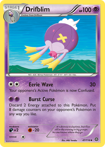 Drifblim (47/114) [XY: Asedio de vapor] 