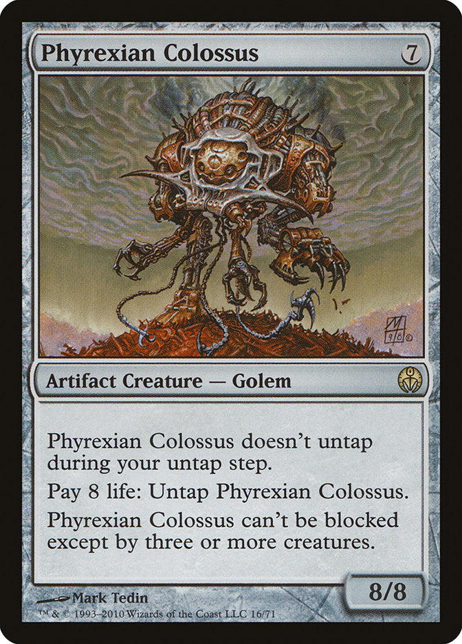 Phyrexian Colossus [Mazos de duelo: Phyrexia contra la Coalición] 