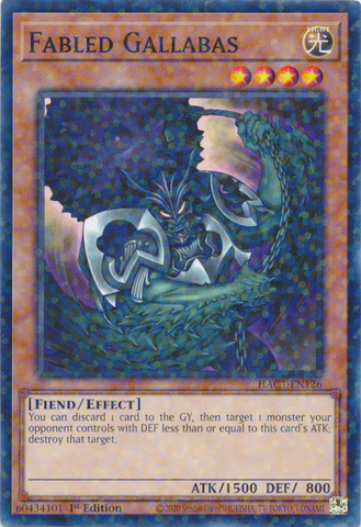 Gallabas legendario (Terminal de duelo) [HAC1-EN126] Común 