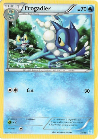 Frogadier (21/30) [XY: Kit de entrenador 3 - Suicune] 