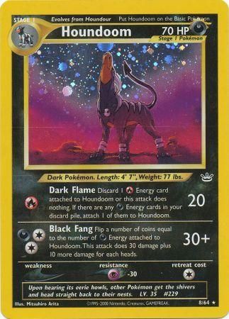 Houndoom (8/64) [Neo Revelación Ilimitada] 