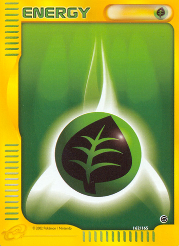 Energía de hierba (162/165) [Expedición: Conjunto básico] 