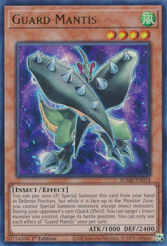 Mantis Guardia [BLMR-EN034] Ultra Raro 