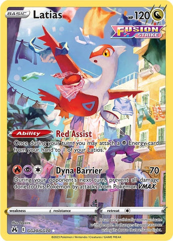Latias (GG20/GG70) [Espada y escudo: Crown Zenith] 