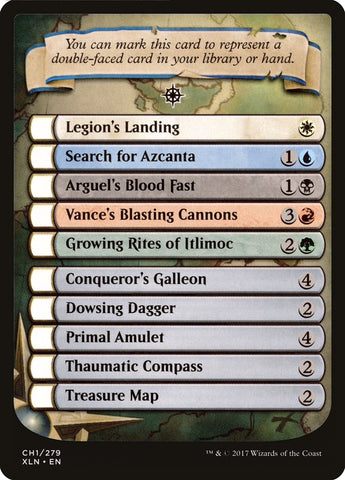 Lista de verificación de Ixalan [Fichas de Ixalan] 