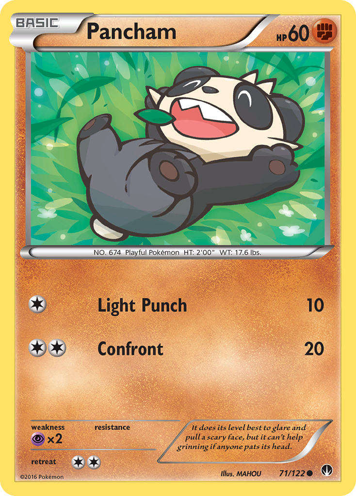 Pancham (71/122) [XY: Punto de ruptura] 