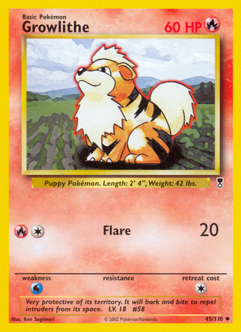 Growlithe (45/110) [Colección legendaria] 