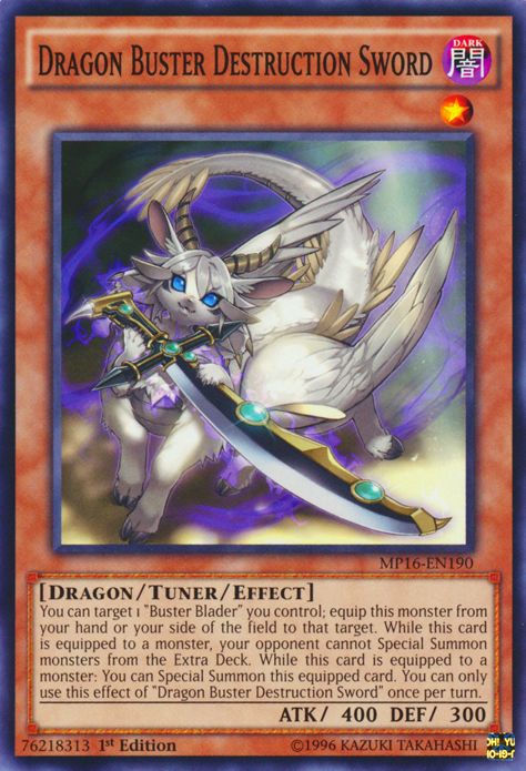 Espada de destrucción Dragon Buster [MP16-EN190] Común 
