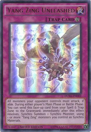 Yang Zing desatado [DUEA-ENDE2] Ultra raro 
