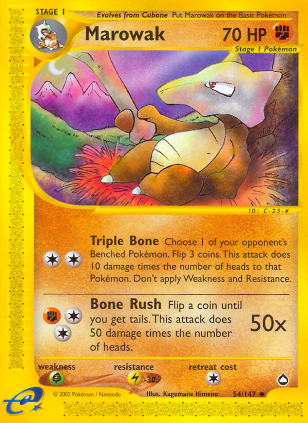 Marowak (54/147) [Acuápolis] 