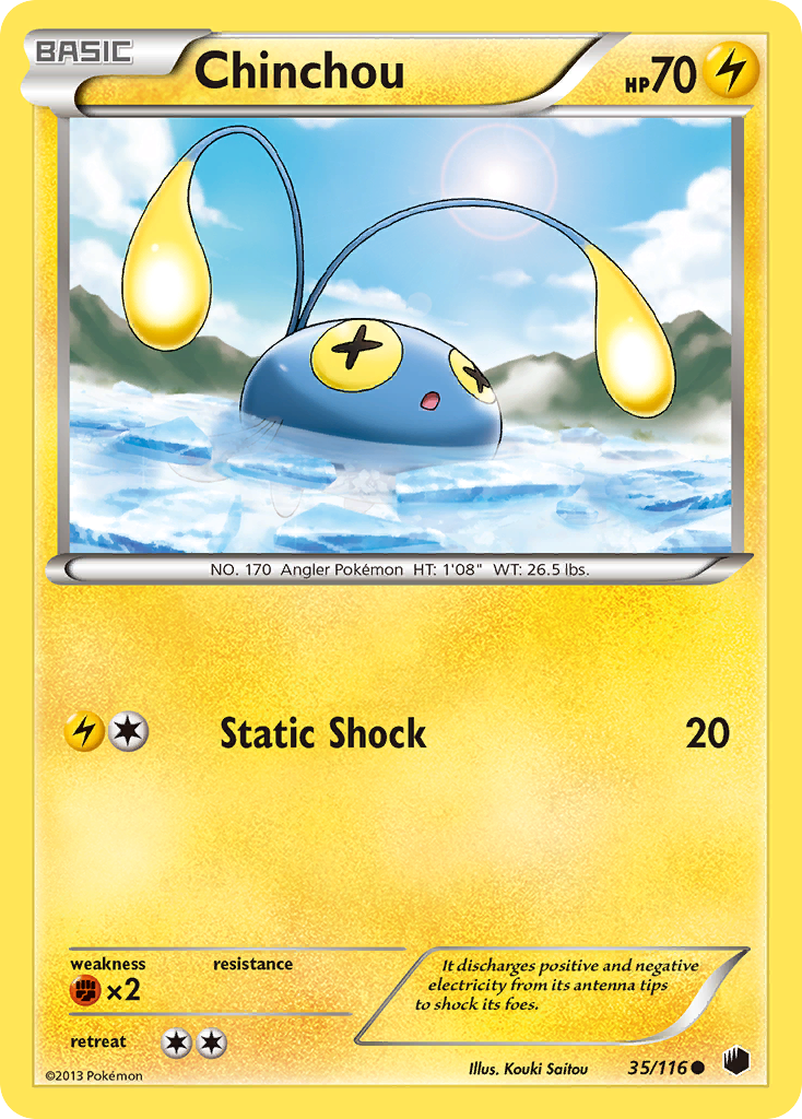 Chinchou (35/116) [Blanco y negro: Plasma Freeze] 