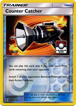 Counter Catcher (91/111) (Personal de promoción de la liga) [Sol y Luna: Crimson Invasion] 