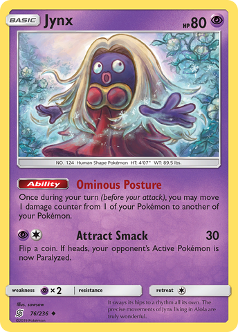 Jynx (76/236) [Sol y Luna: Mentes unificadas] 