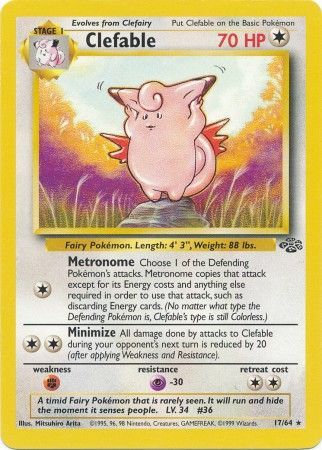 Clefable (17/64) [Selva ilimitada] 