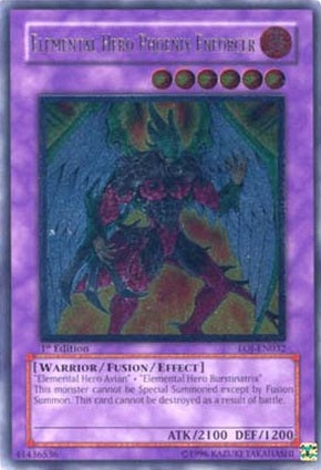 Héroe elemental Phoenix Enforcer [EOJ-EN032] Ultimate Rare 