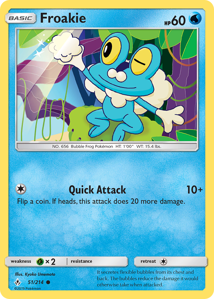 Froakie (51/214) [Sol y Luna: Vínculos inquebrantables] 
