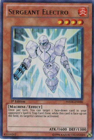 Sargento Electro [PHSW-EN090] Ultra raro 