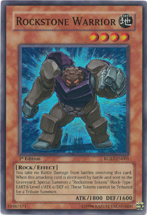 Guerrero Rockstone [RGBT-EN001] Súper Raro 