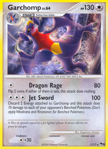 Garchomp (1/17) [Serie POP 9] 