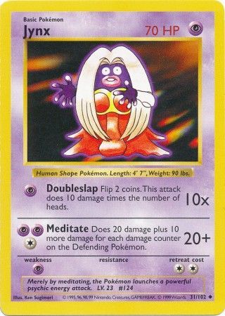 Jynx (31/102) [Conjunto básico Shadowless Unlimited] 