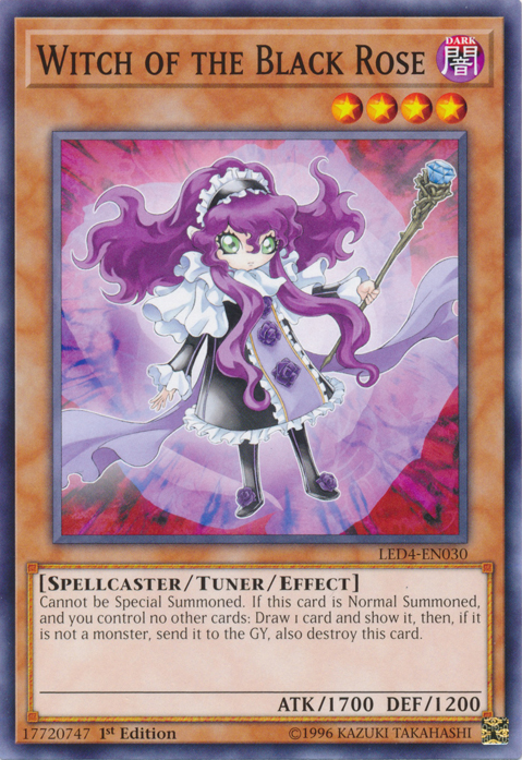 Bruja de la Rosa Negra [LED4-EN030] Común 