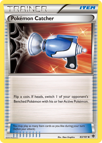 Pokemon Catcher (83/101) [Blanco y negro: Explosión de plasma] 