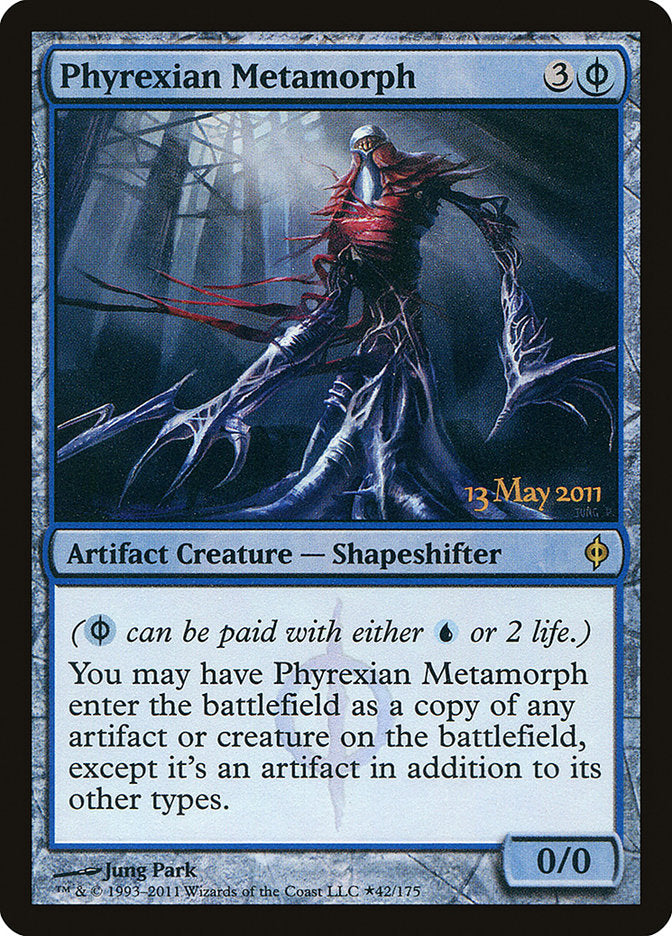 Metamorfo pirexiano [Nuevas promociones de presentación de Phyrexia] 