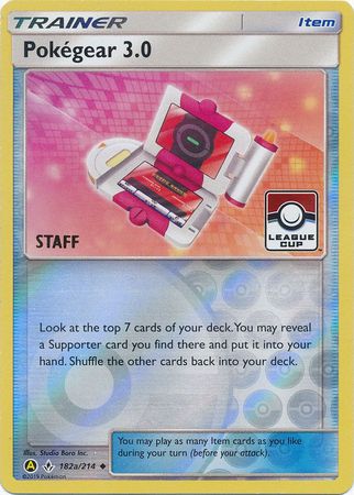 Pokegear 3.0 (182a/214)(Personal de promoción de liga) [Sol y luna: vínculos inquebrantables] 