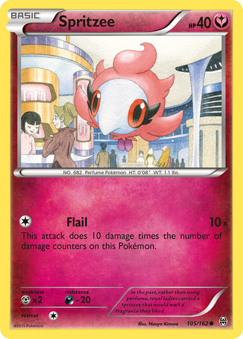Spritzee (105/162) [XY: AVANCE] 