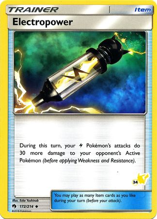 Electropoder (172/214) (Sello de Pikachu n.° 34) [Battle Academy 2020] 