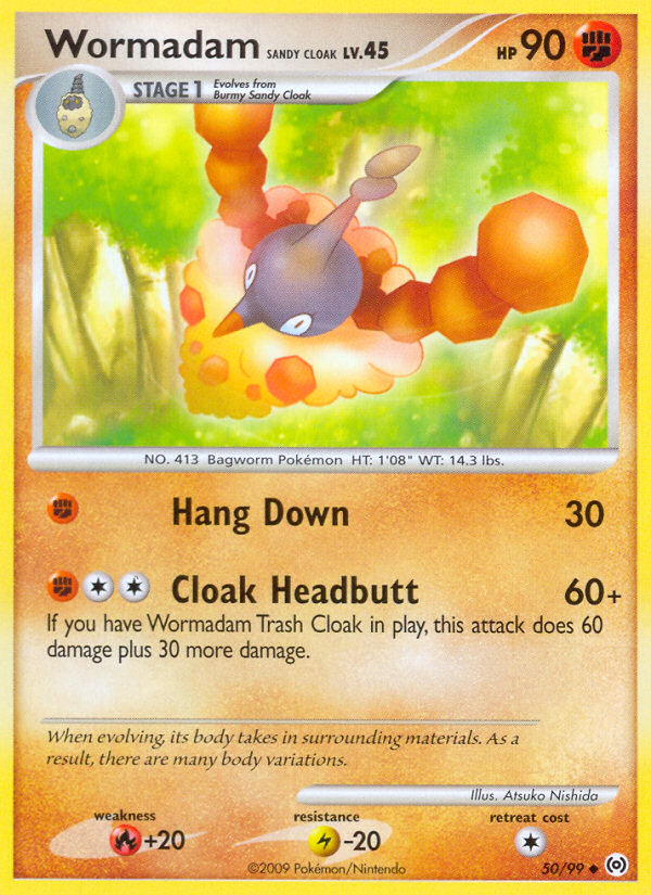 Capa de arena de Wormadam (50/99) [Platino: Arceus] 