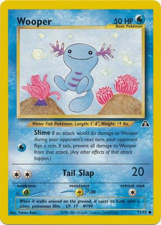 Wooper (71/75) [Neo Discovery Ilimitado] 