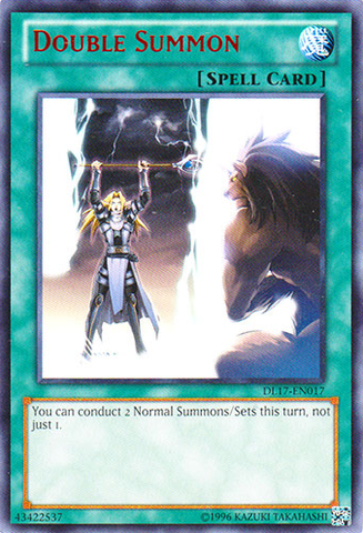 Doble Invocación (Roja) [DL17-EN017] Raro 