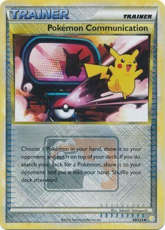 Comunicación Pokémon (98/123) (Promoción de liga) [HeartGold y SoulSilver: Conjunto básico] 